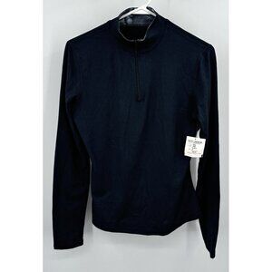 Obermeyer King Keyser‎ 1/4 Zip Baselayer Top  Women's Medium Black